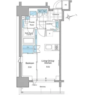 東京都文京区本郷3【マンション】の間取り