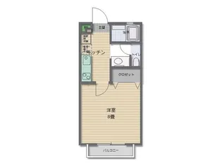 神奈川県秦野市北矢名【アパート】の間取り