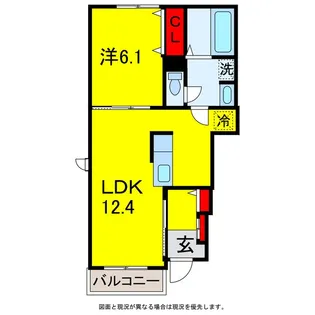 ミレーワ白金【1階】の間取り