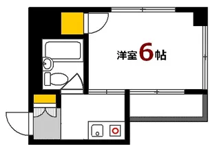 Esperanza竹屋町【2階】の間取り