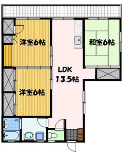 プランドールリバティー【3階】の間取り