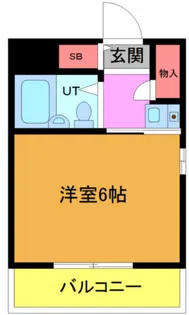 コーポレージ中葛西【3階】の間取り