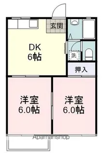 フォーブル富士見台【2階】の間取り