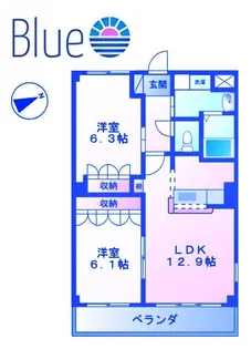 TNM鎌倉【4階】の間取り