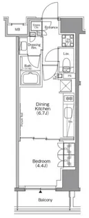 東京都墨田区本所3【マンション】の間取り