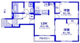 SPICA【1階】の間取り