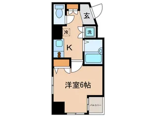 フォルトゥナ文京後楽園【10階】の間取り