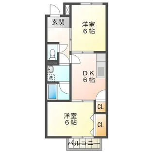 Surplus Twoピラカンサ【2階】の間取り