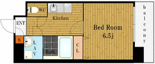 グランシス高井田【11階】の間取り