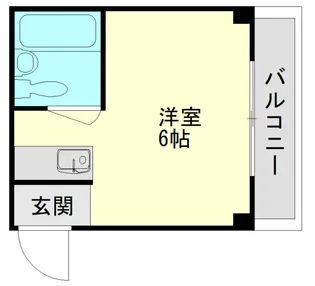 ハイツNICOLE【3階】の間取り