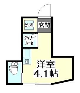 サークルハウス竹ノ塚六番館【1階】の間取り