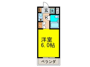 カルムWEST【3階】の間取り