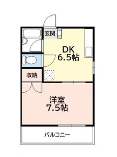 アパートメント93【1階】の間取り