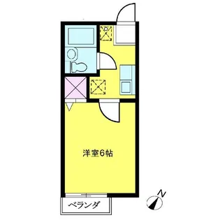 シティハイムS・1【2階】の間取り