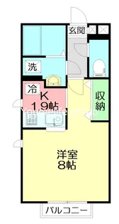 RupiahII【1階】の間取り