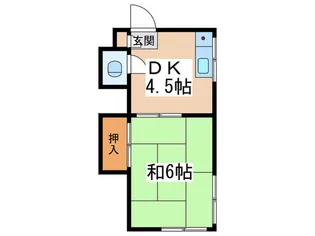 遠藤荘【2階】の間取り