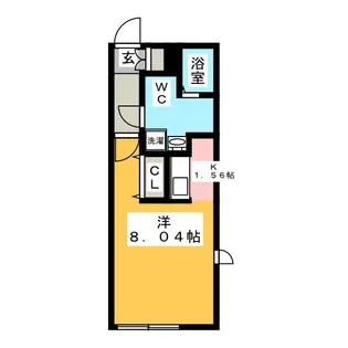 Branche吹上North【3階】の間取り