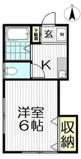 カノウハイツ【2階】の間取り