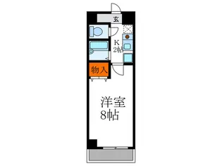 ア-ル河原町【4階】の間取り