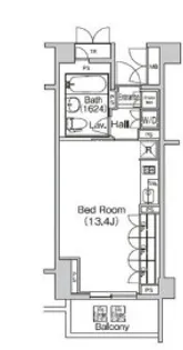 ブリリア代官山プレステージ Brillia代官山プレステージ【4階】の間取り