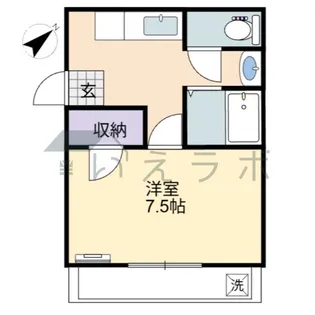 プリエ朝倉【3階】の間取り
