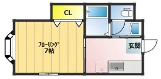 せぴあII【1階】の間取り