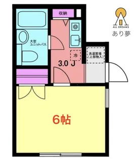 プチシャンブル【1階】の間取り