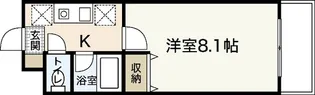 レジデンス山崎【3階】の間取り