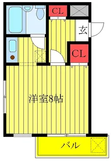 レジデンス加藤【2階】の間取り