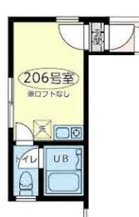 ユナイト白楽ロジャーテイラー【1階】の間取り