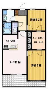 プレミスト大浦海岸通【7階】の間取り