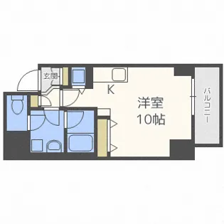 バロンドール【4階】の間取り