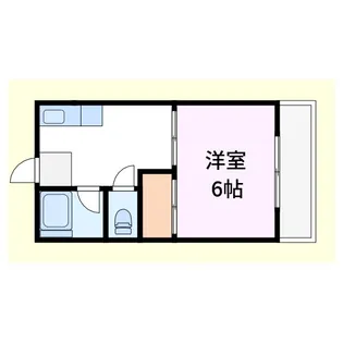 第一ハイツ【3階】の間取り