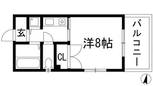 エバーグレイス【4階】の間取り