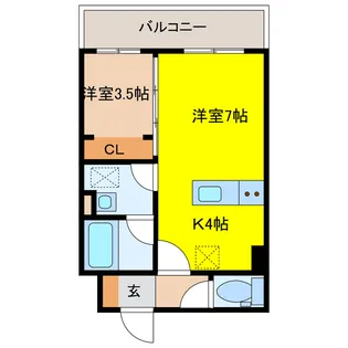 Life Line 38【1階】の間取り