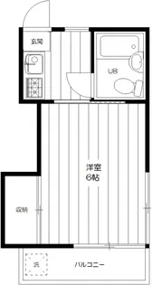 ハイツヒマラヤ【2階】の間取り