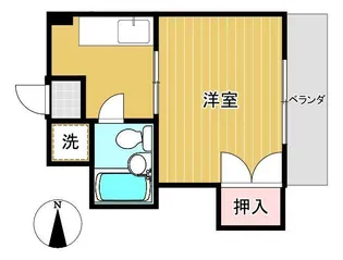 アルファコート長浜【3階】の間取り