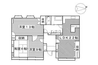 メゾンマンサード【1階】の間取り