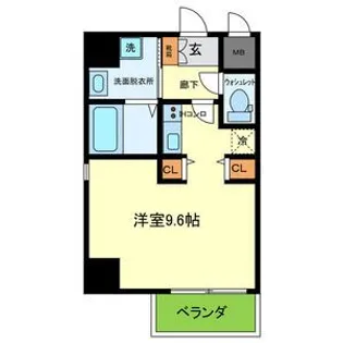 ONLYONE川西小戸【8階】の間取り