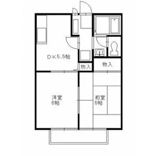 アークヒルズTODA【1階】の間取り