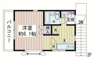 SHハイツIII【2階】の間取り