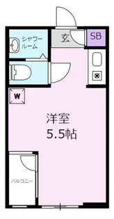 グランメール高田馬場【4階】の間取り