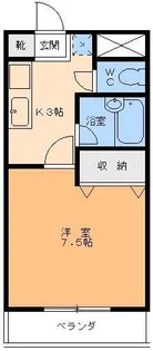 Selene壱番館【1階】の間取り