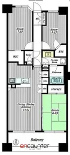 ベリスタ板橋浮間舟渡【1階】の間取り