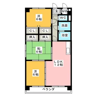 M・Iサンコート【2階】の間取り
