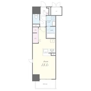 フレール上前津【5階】の間取り