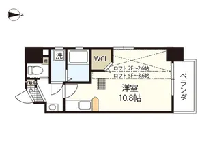 KatayamaBLDG19【9階】の間取り