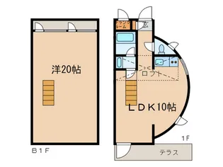 レイクサイド石神井の間取り