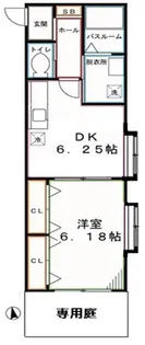 ルノン【1階】の間取り