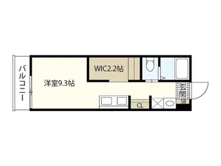 ベルハイム地御前【2階】の間取り